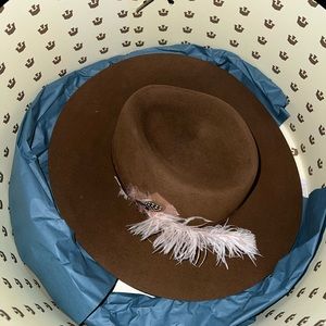 Brown Goorin Bros hat. New, never worn.